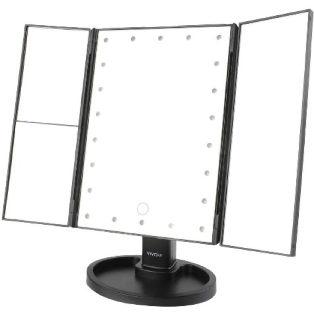 BNIB VIVITAR Simply Beautiful CORDLESS LED LIGHT UP VANITY MIRROR